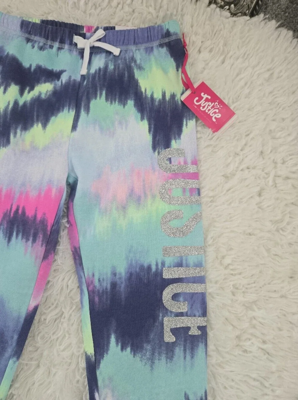 Justice Edf Jogger. Multicolor. Size Large. New.